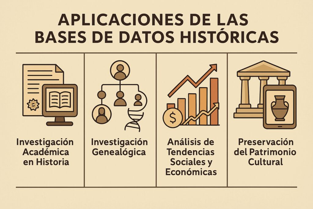 Aplicaciones de las Bases de Datos Históricas