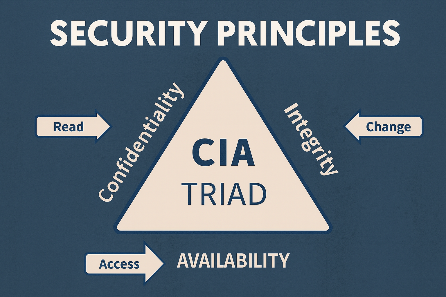 Conceptos de Seguridad Informática Triada CIA