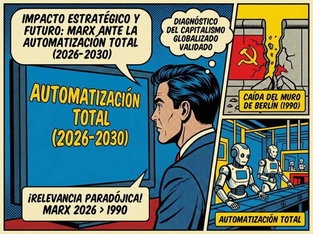 Impacto Estratégico y Futuro Marx ante la Automatización Total (2026-2030)