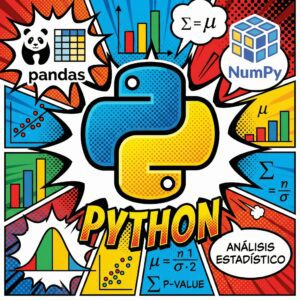 Python (Pandas, NumPy, análisis estadístico)