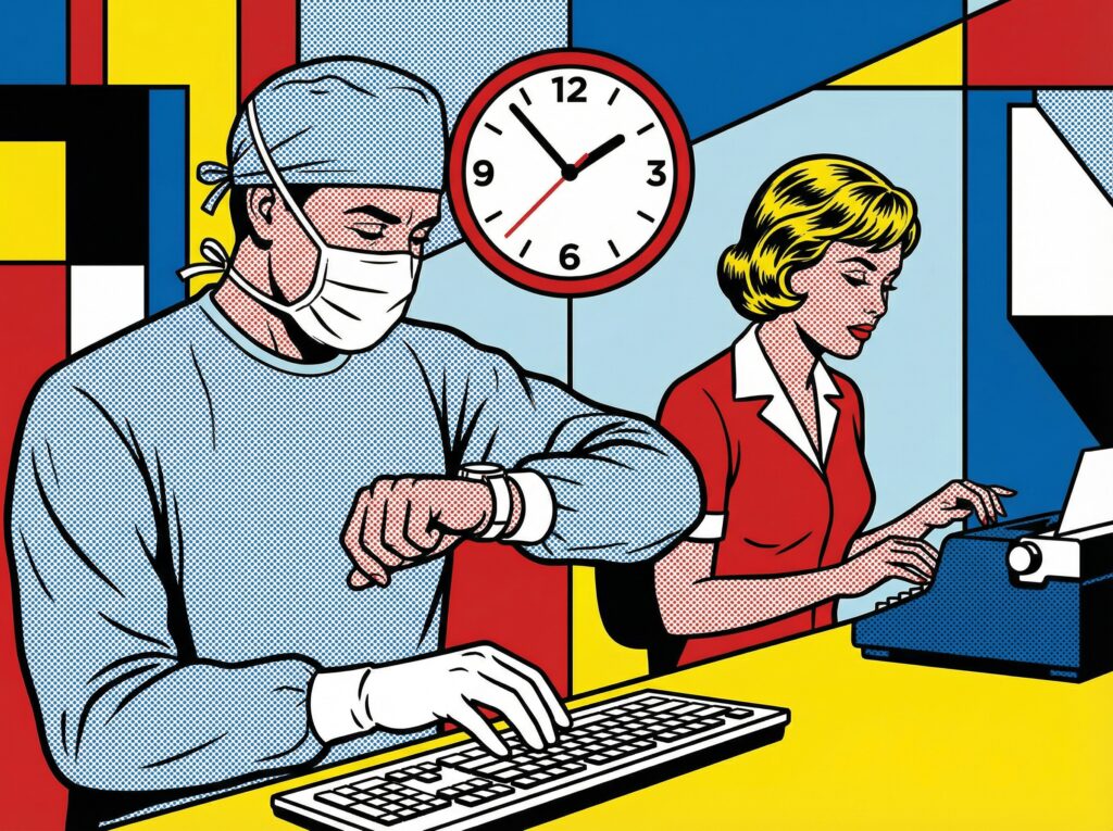 Ejemplo microeconómico de ventaja comparativa: cirujano y mecanógrafo