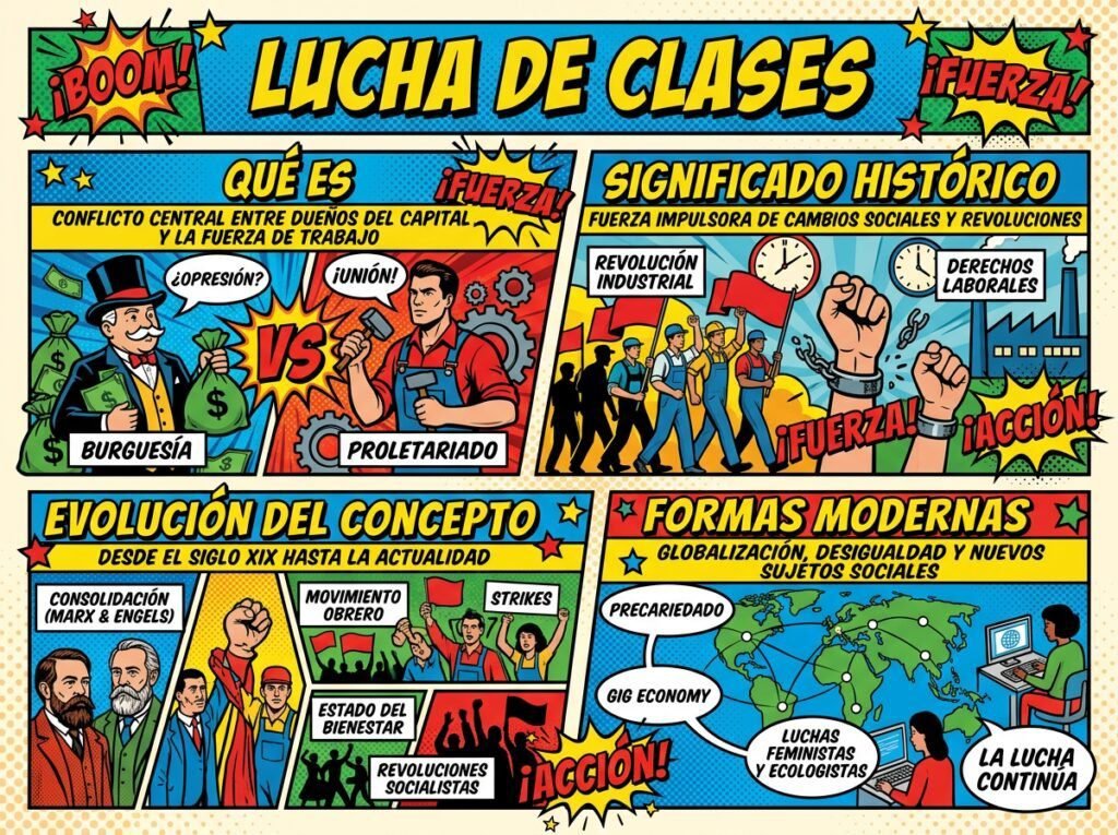 Lucha de Clases Qué es, Significado Histórico y su Evolución