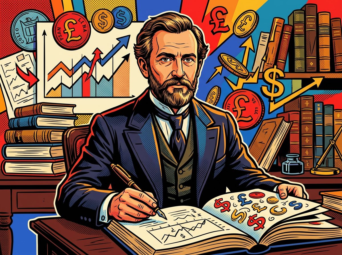 Amos Tversky retrato pop art economista