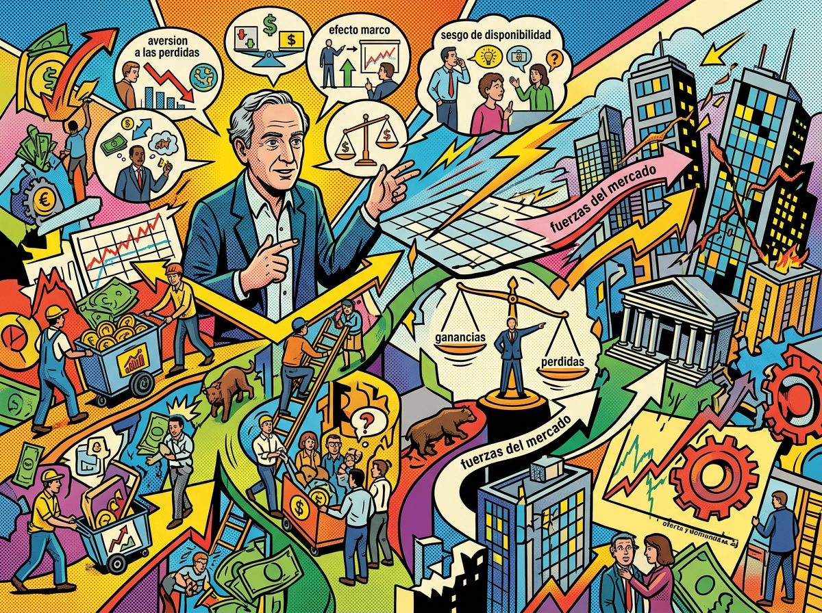 Amos Tversky y su aporte a la economía conductual pop art