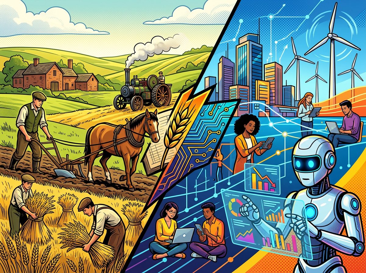 Angus Deaton economia digital pop art