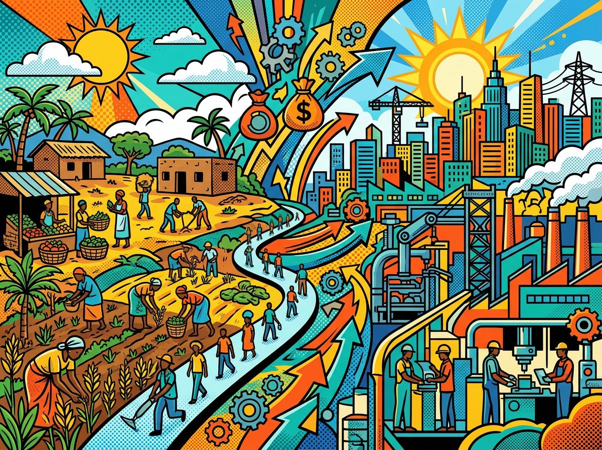 Arthur Lewis y la economía dual del desarrollo pop art