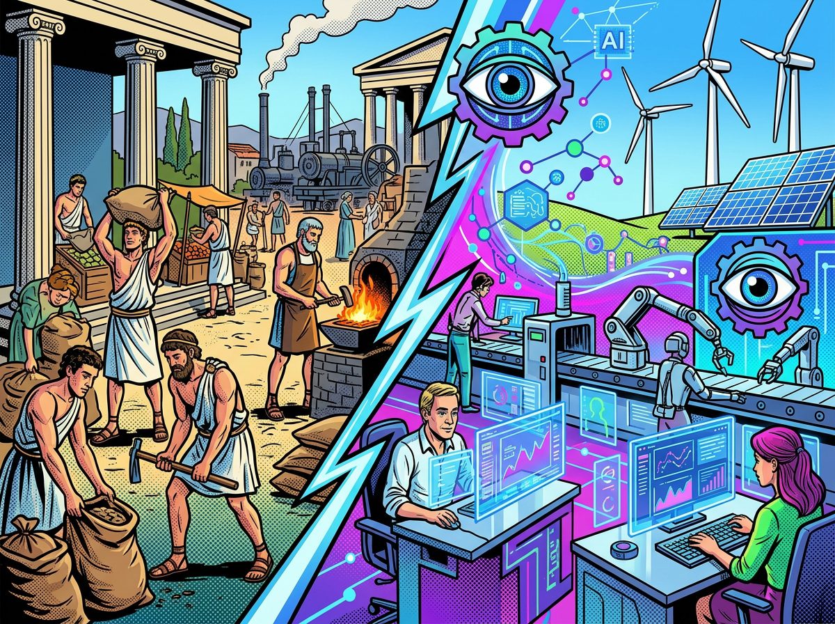 Christopher Pissarides economia digital pop art