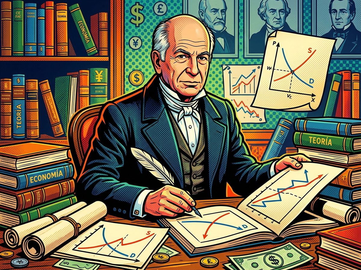 Daniel Kahneman retrato pop art economista