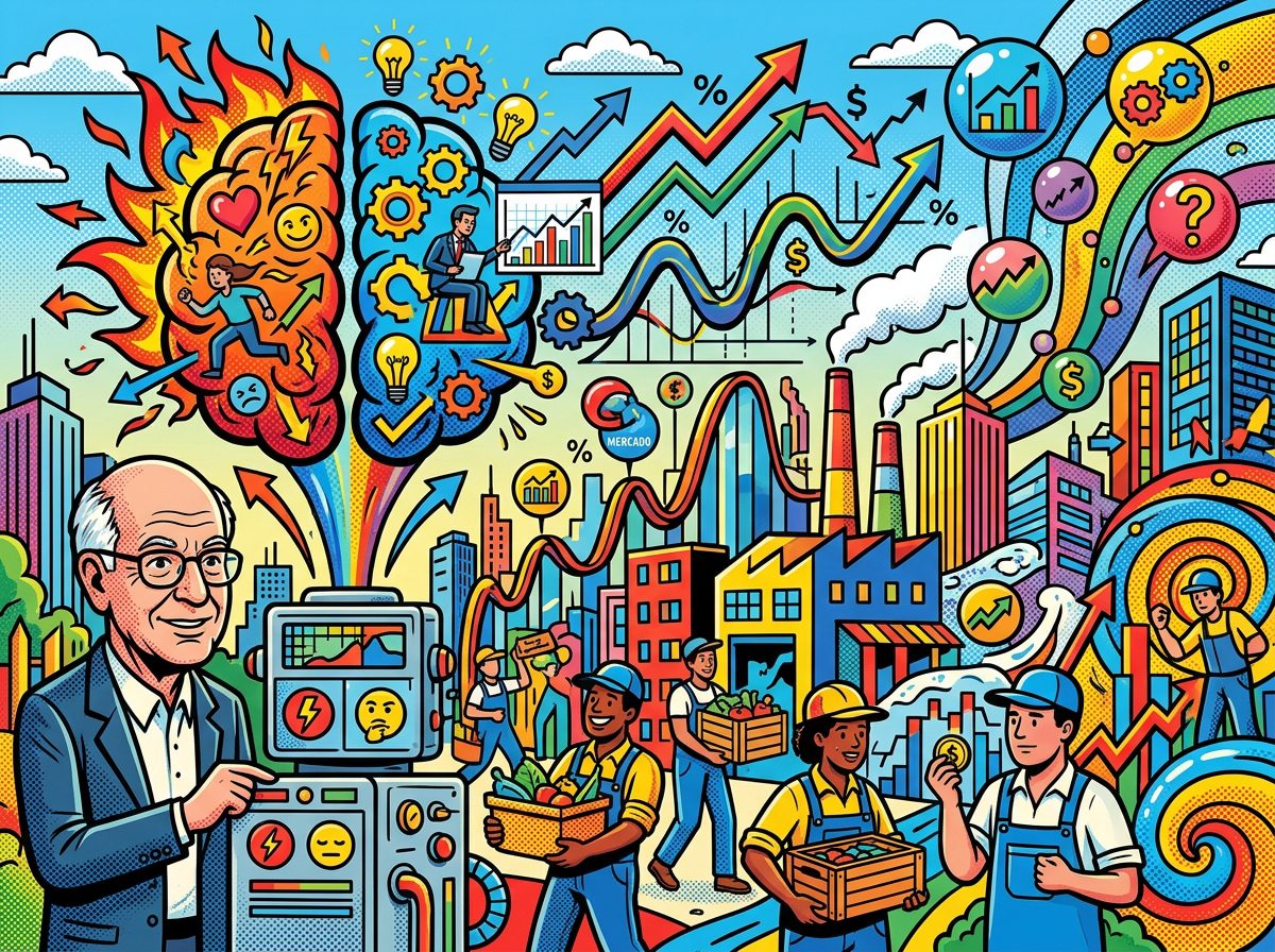 Daniel Kahneman y su aporte a la economía conductu pop art