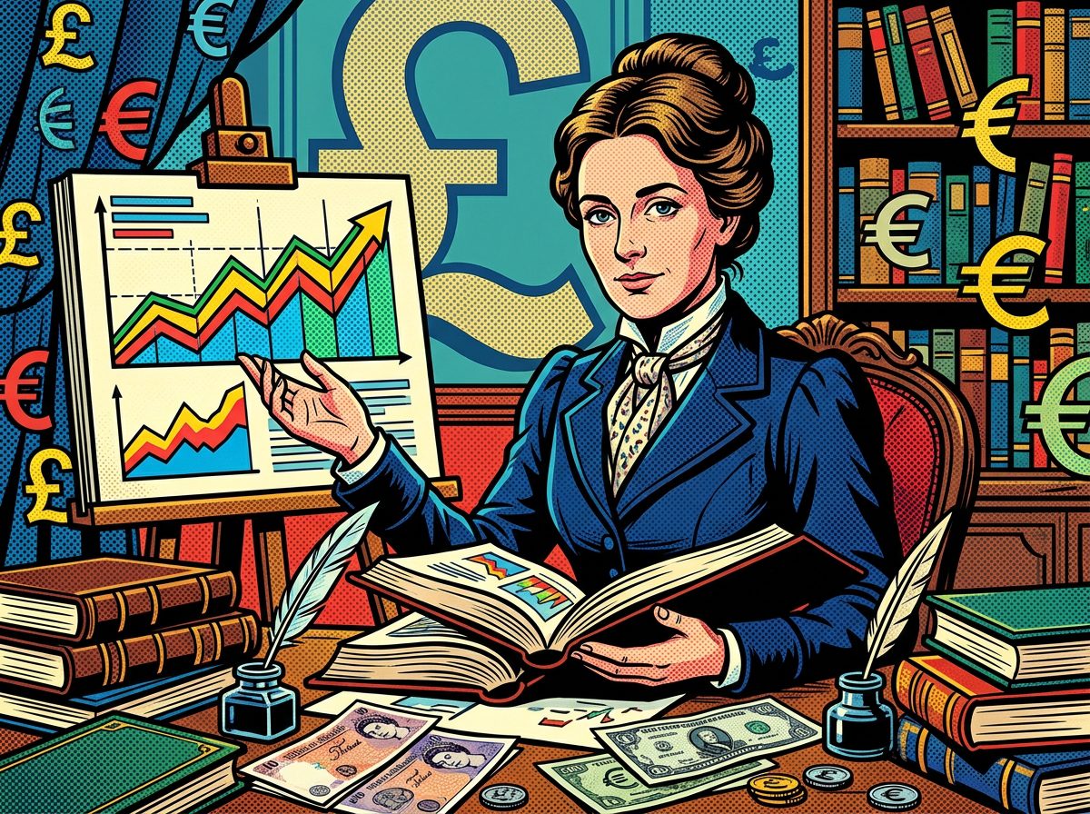 Diane Coyle retrato pop art economista