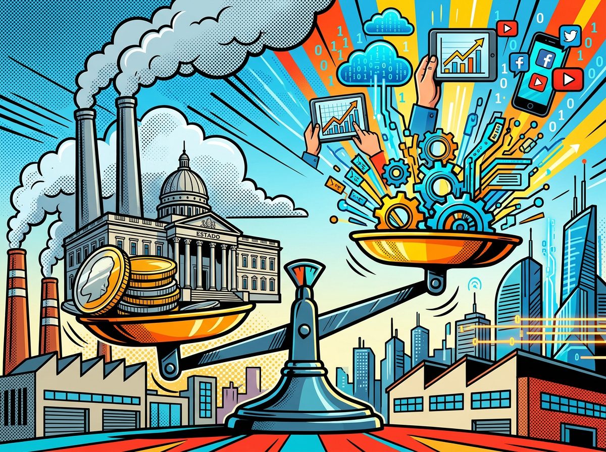 ¿Por qué el PIB falla más cuando la economía se vu pop art