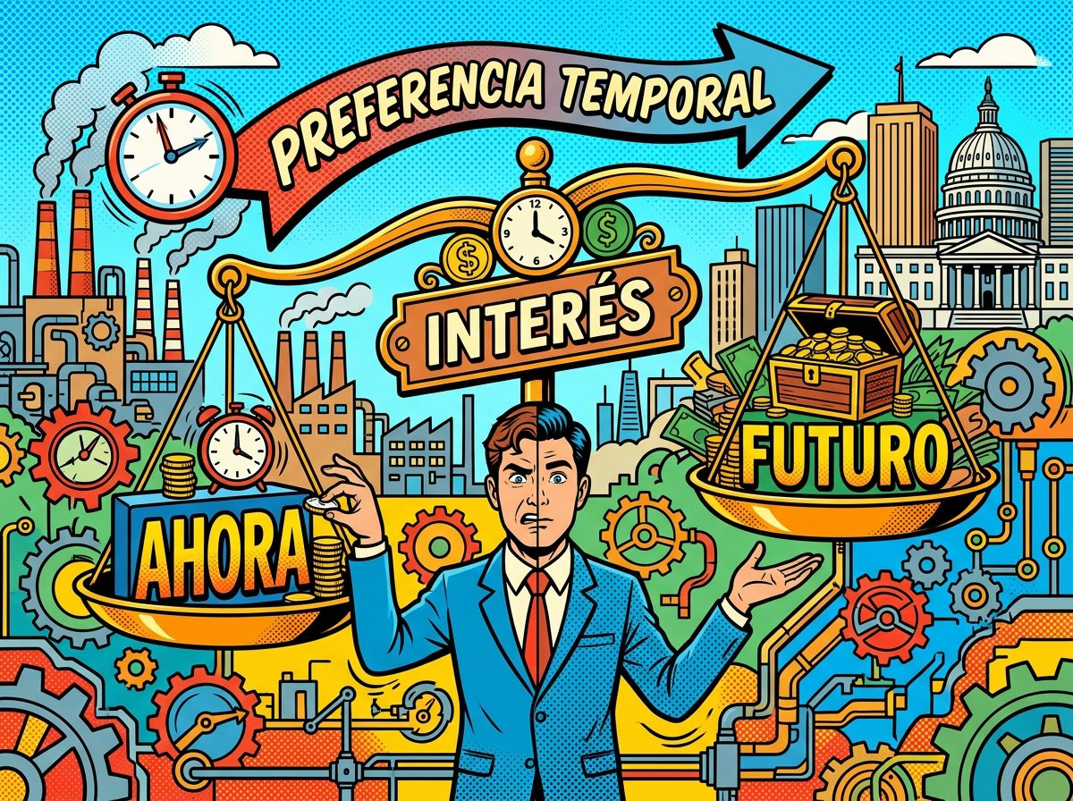 ¿Cómo explica la preferencia temporal el interés pop art