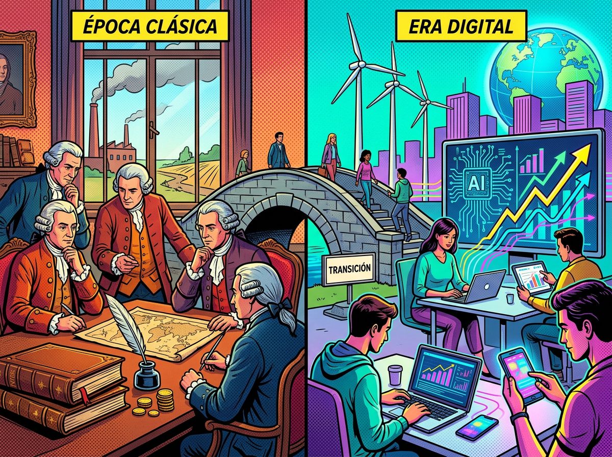 François Quesnay economia digital moderna pop art