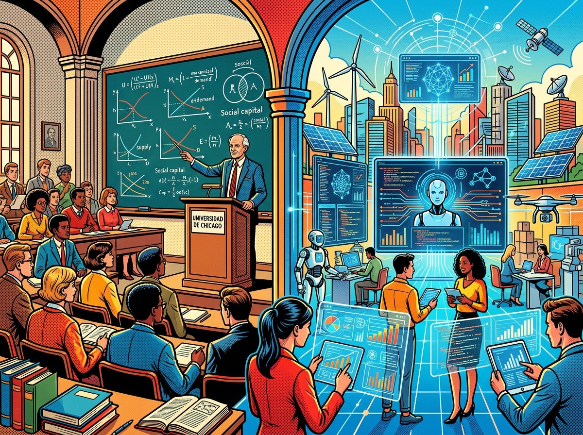 Gary Becker economia digital pop art