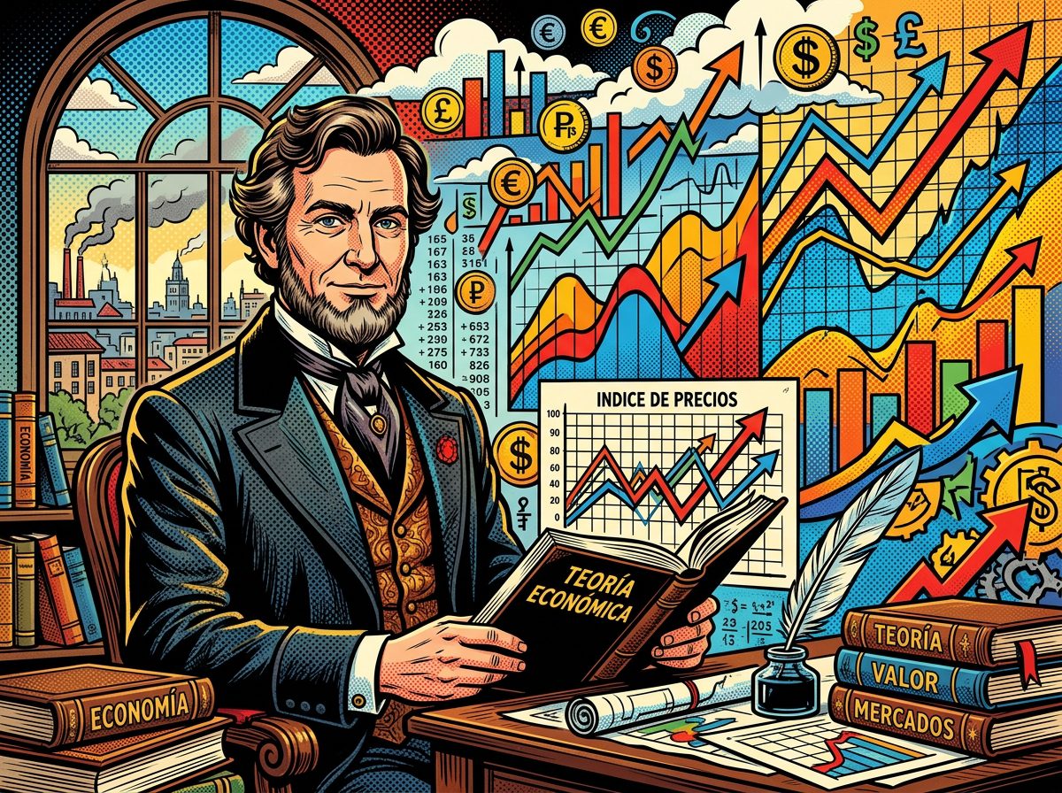 George Akerlof retrato pop art economista