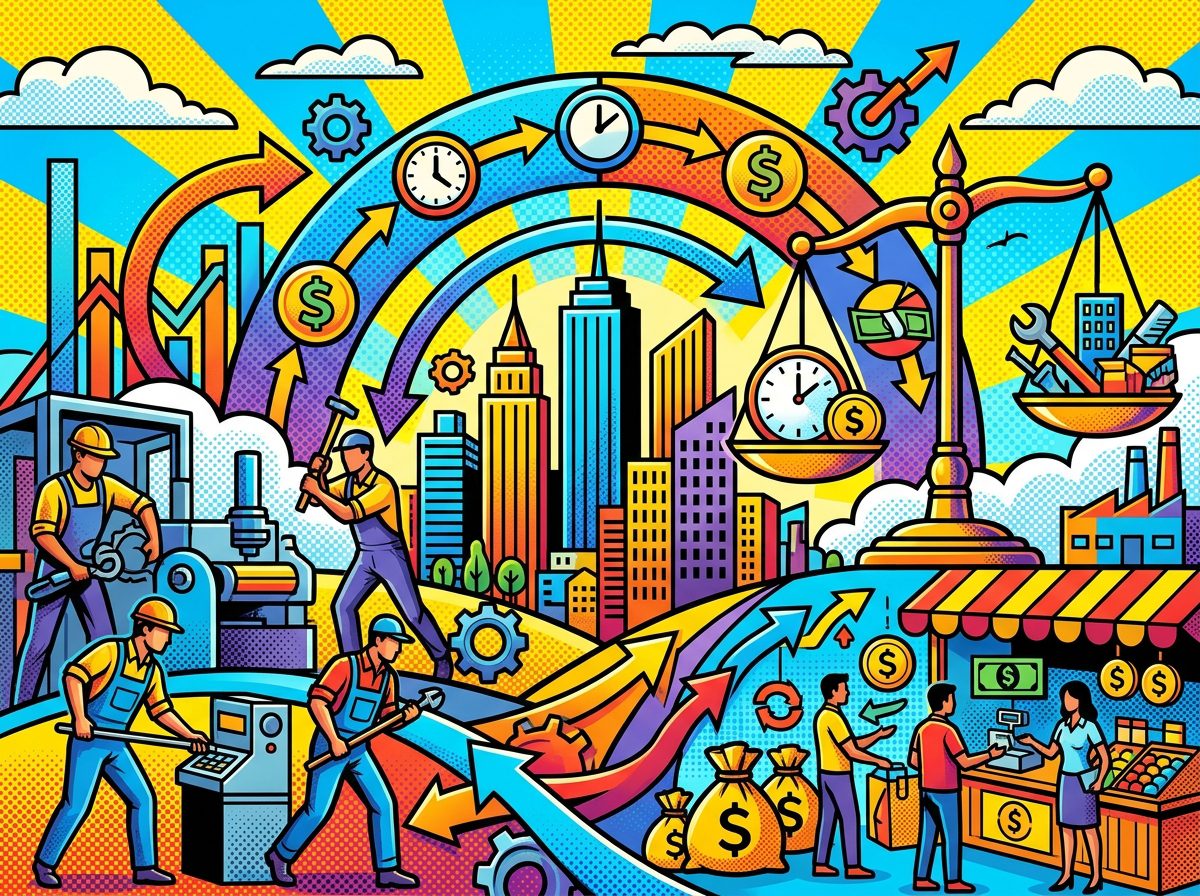 Irving Fisher y la teoría del interés moderno pop art