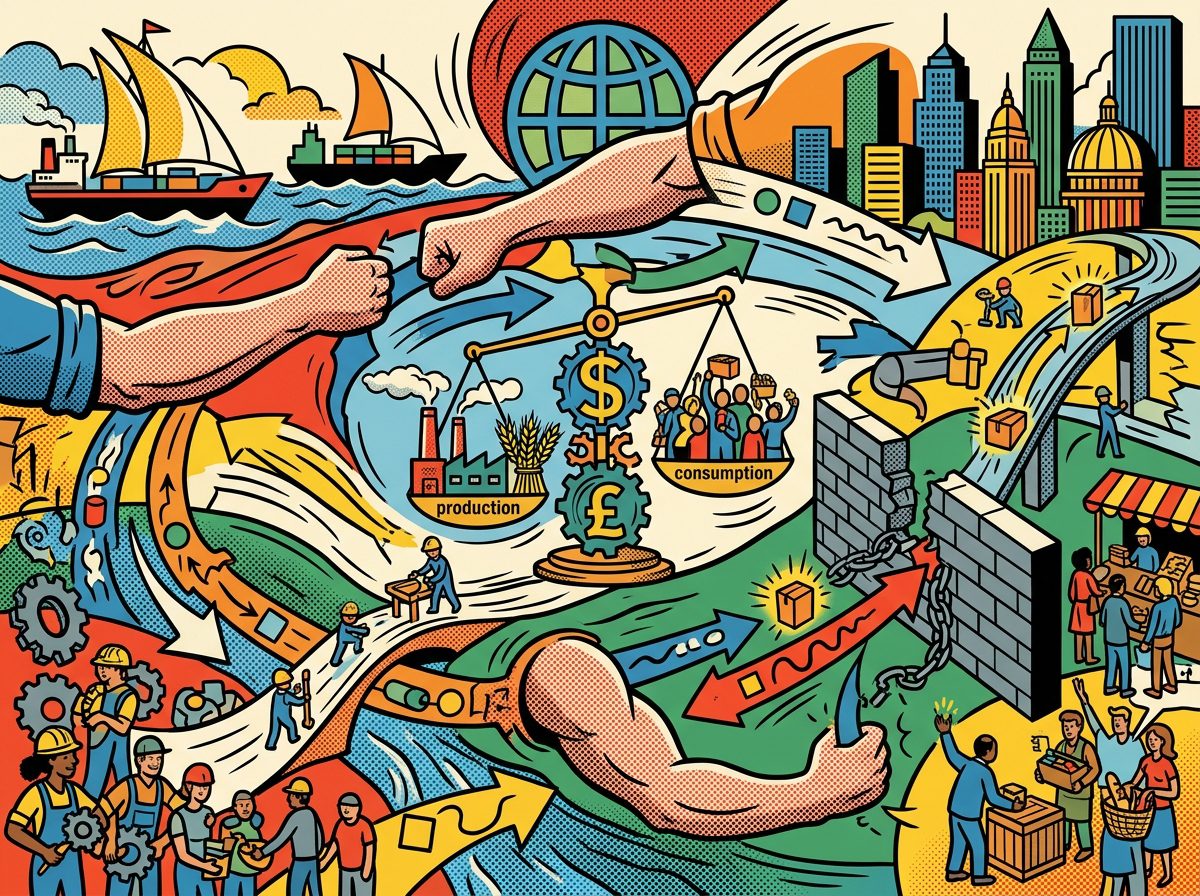 Jacob Viner y su aporte clave al comercio internac pop art