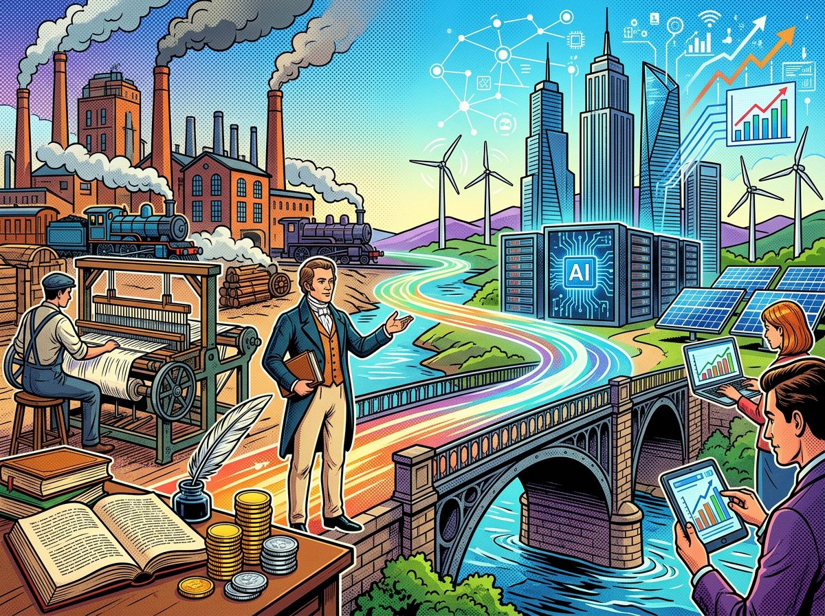 Jean-Baptiste Say economia digital moderna pop art