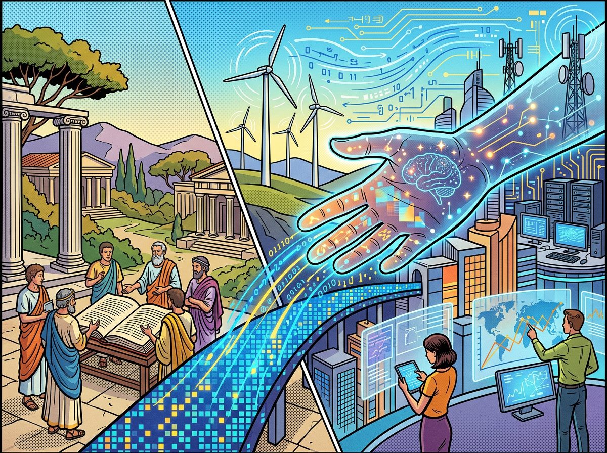 John Commons economia digital pop art