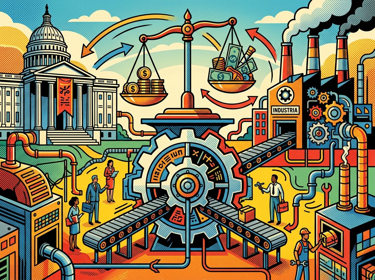 ¿Qué es la tecnoestructura en la obra de Galbraith pop art