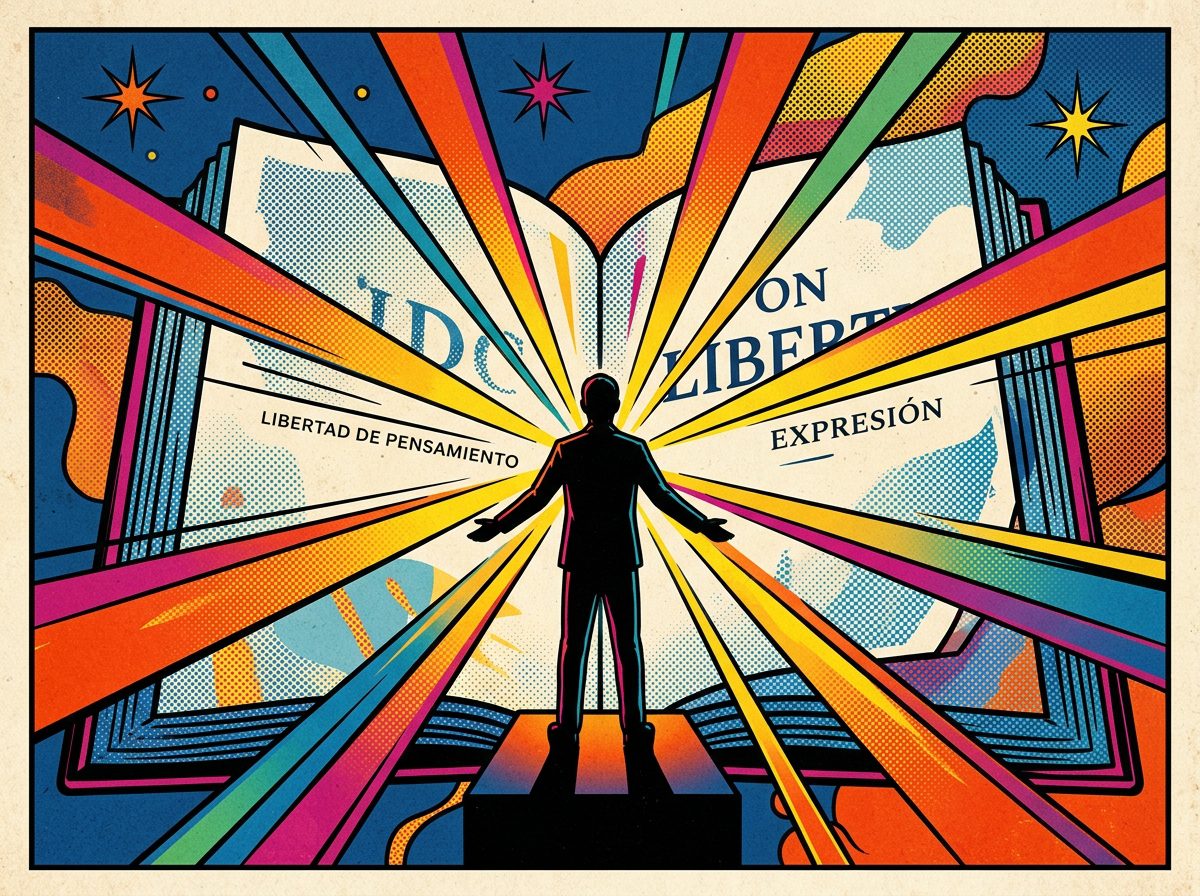 Símbolo de libertad individual y expresión, eco de 