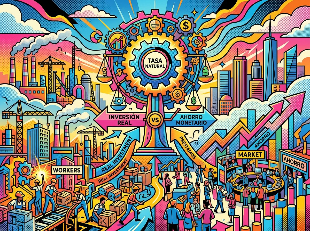 Knut Wicksell y la tasa natural de interés pop art