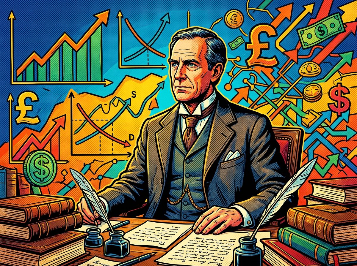 Michael Spence retrato pop art economista