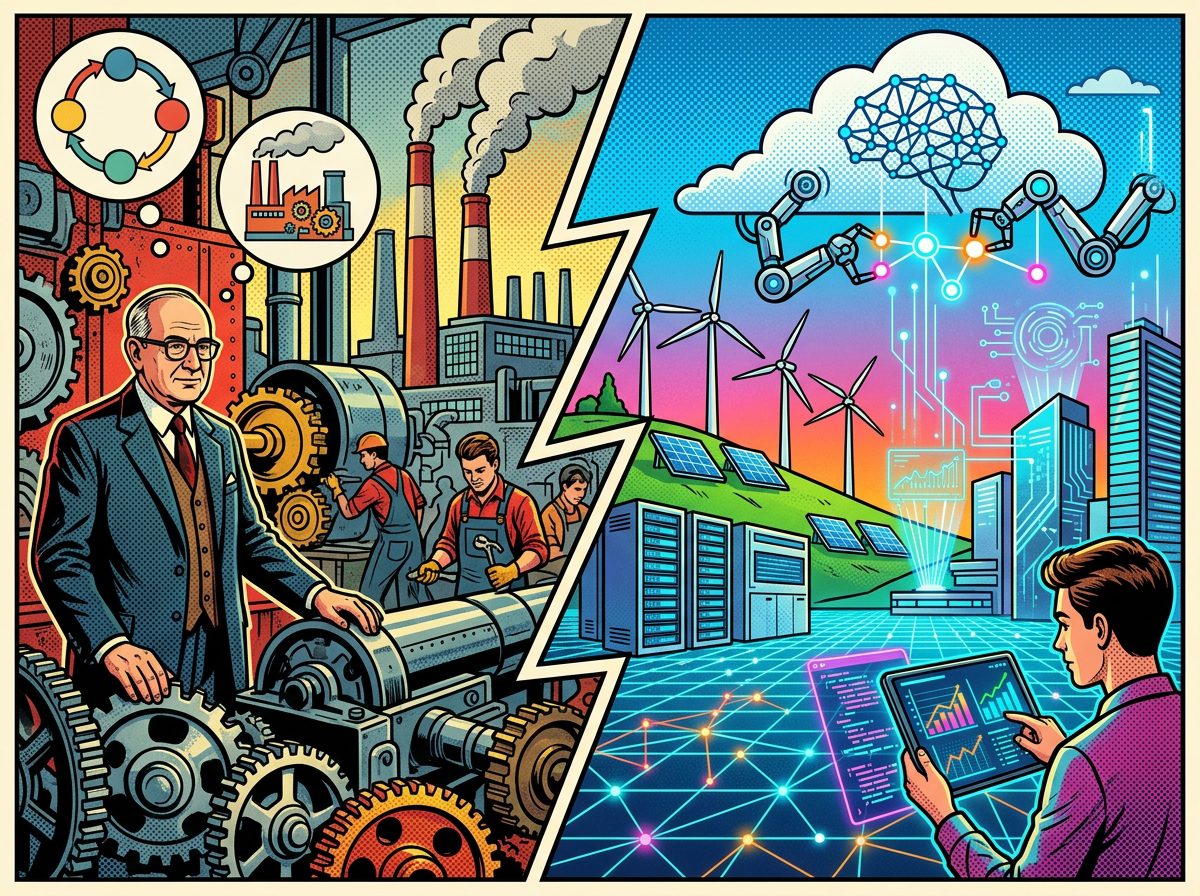 Nicholas Kaldor economia digital pop art