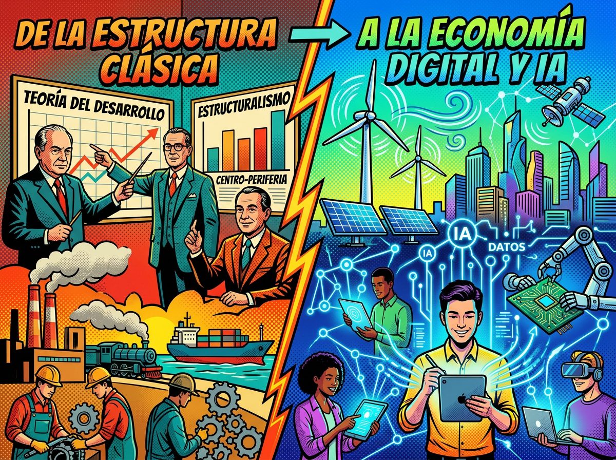 Raúl Prebisch economia digital pop art