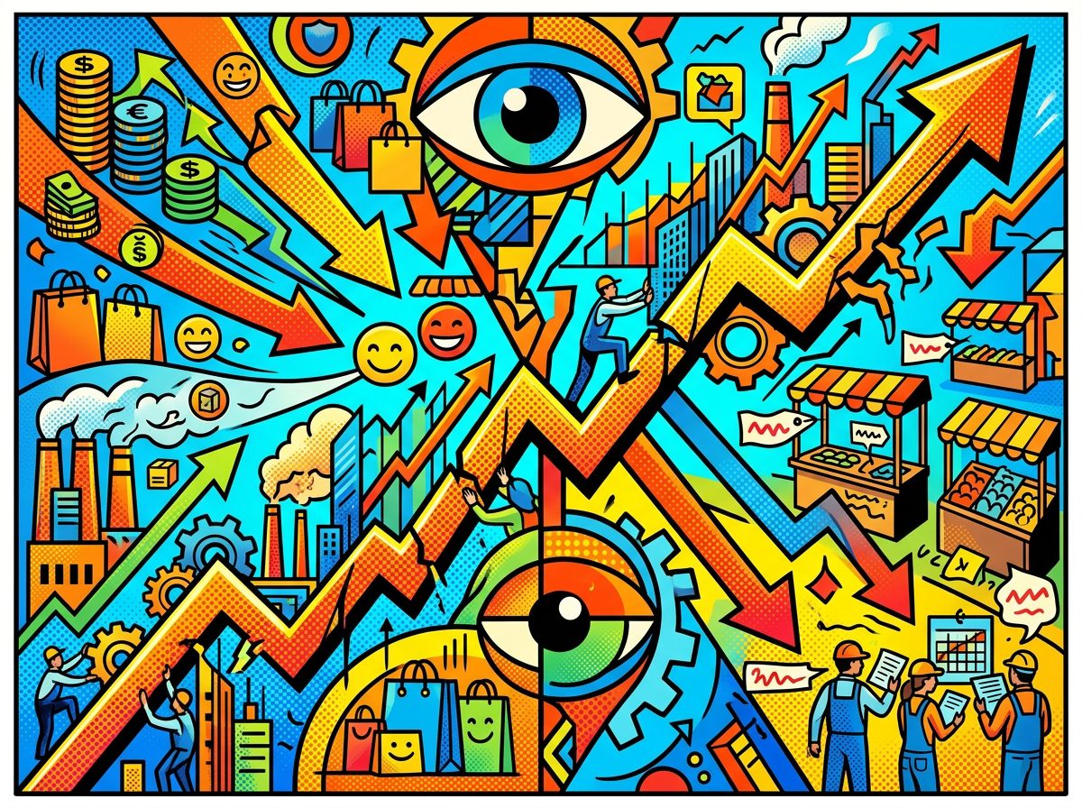 Roy Harrod y la tasa garantizada del crecimiento pop art