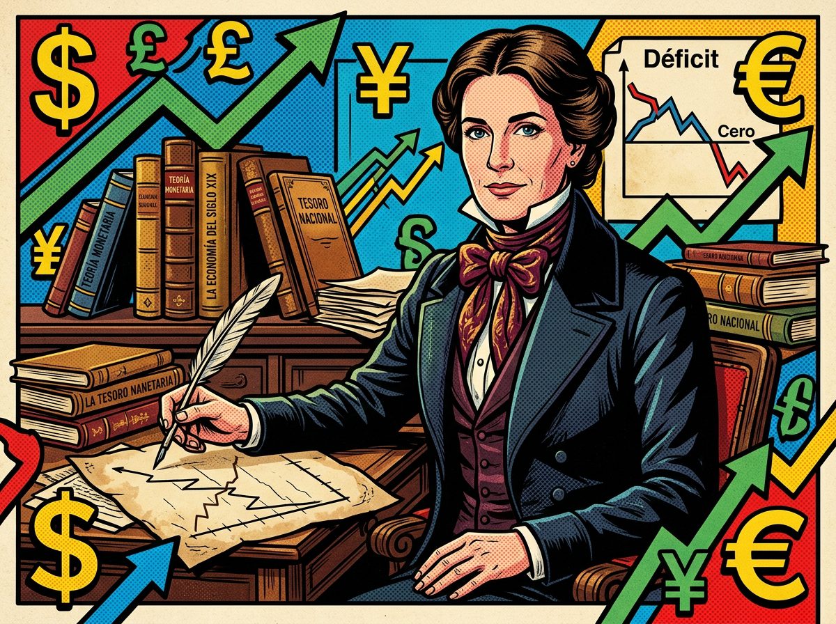 Stephanie Kelton retrato pop art economista