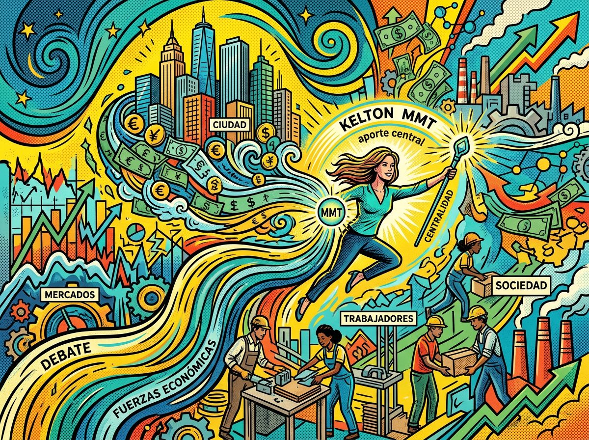 Stephanie Kelton y la TMM: aporte central al debat pop art