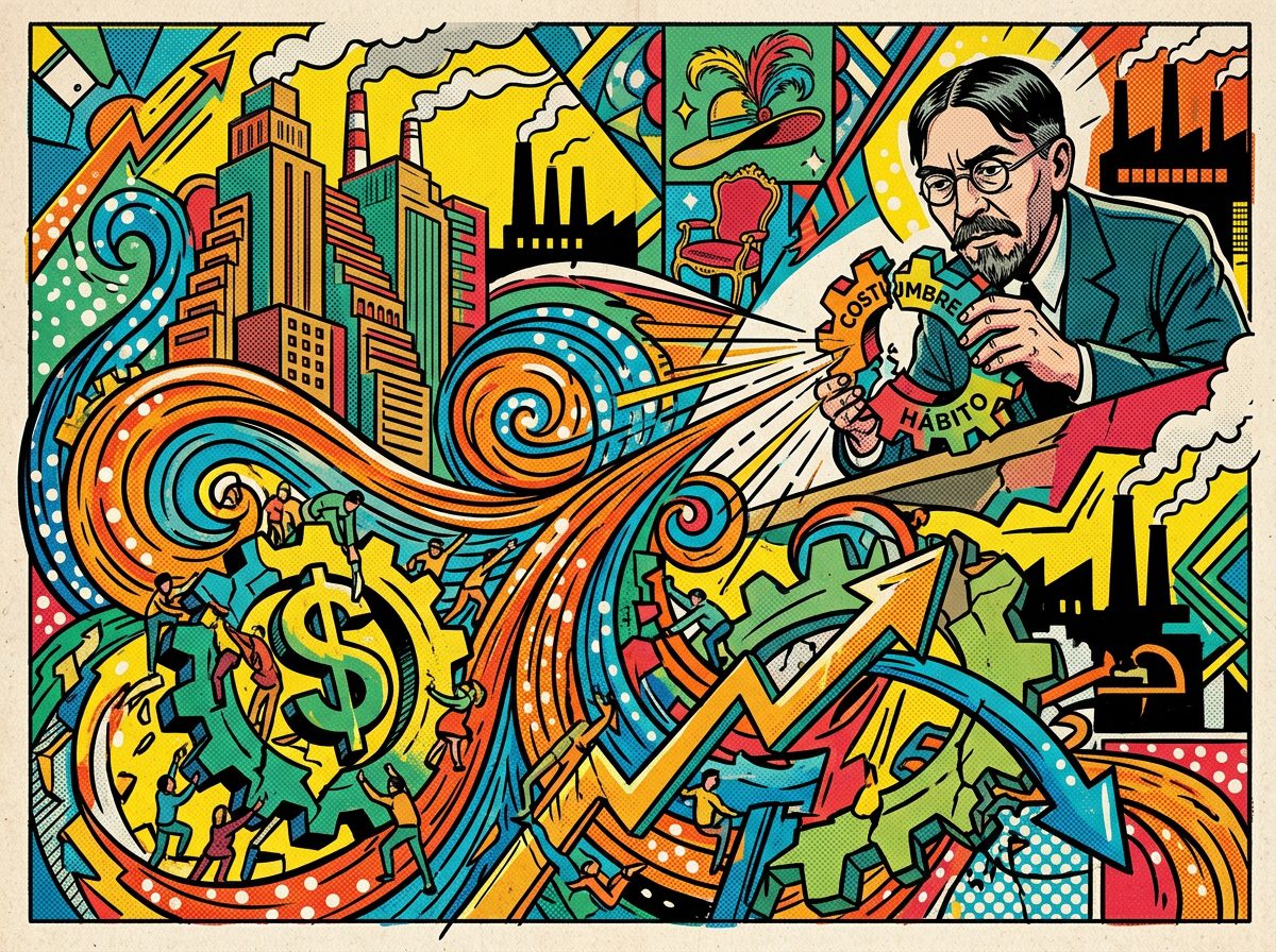 Thorstein Veblen y el origen del institucionalismo pop art