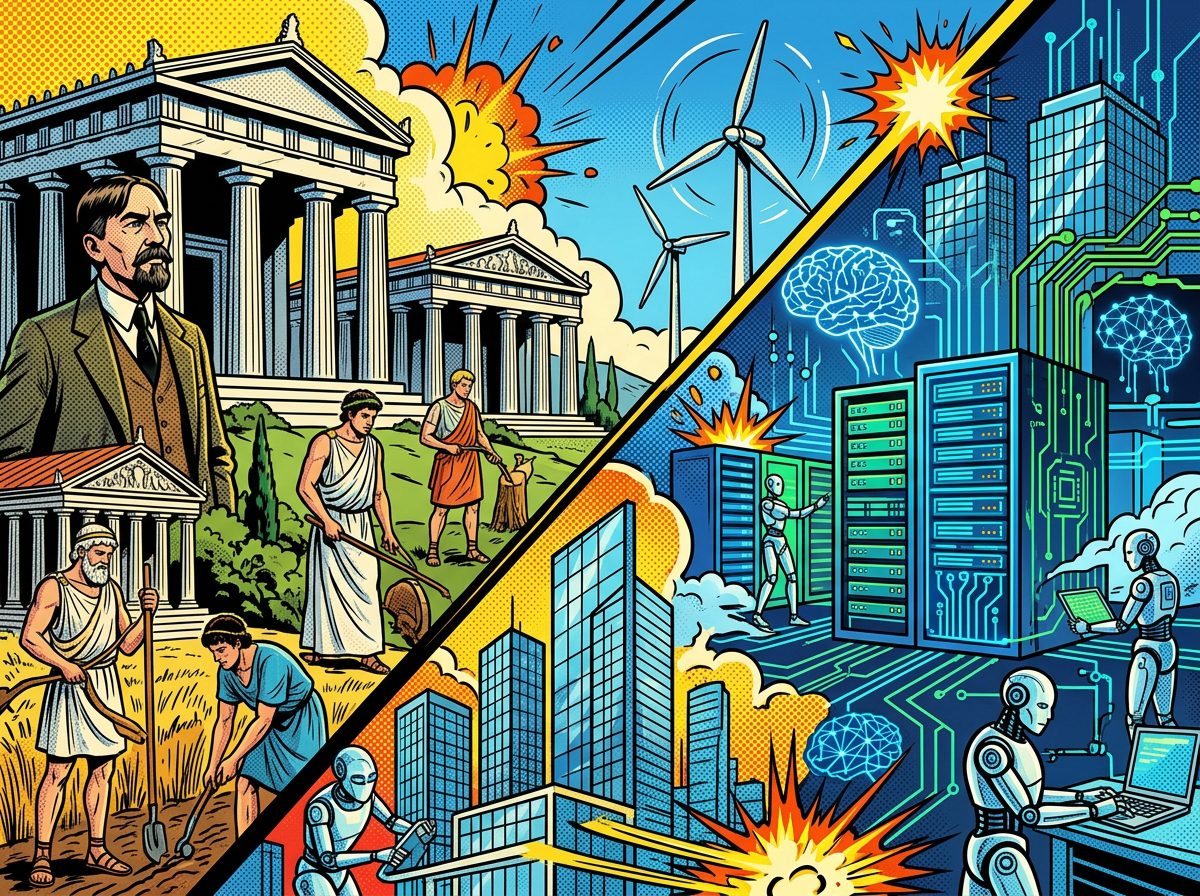 Thorstein Veblen economia digital pop art