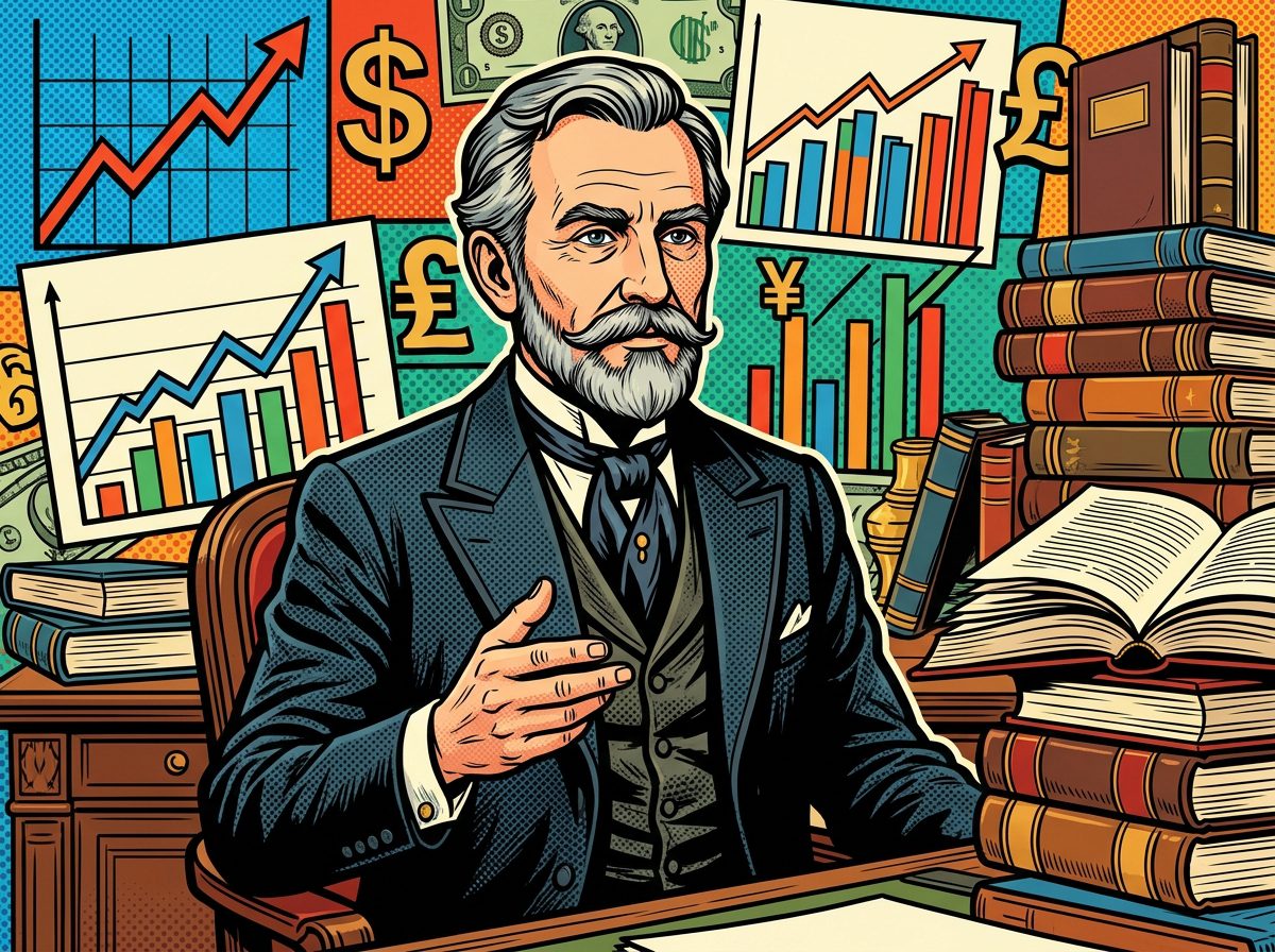 Vernon Smith retrato pop art economista