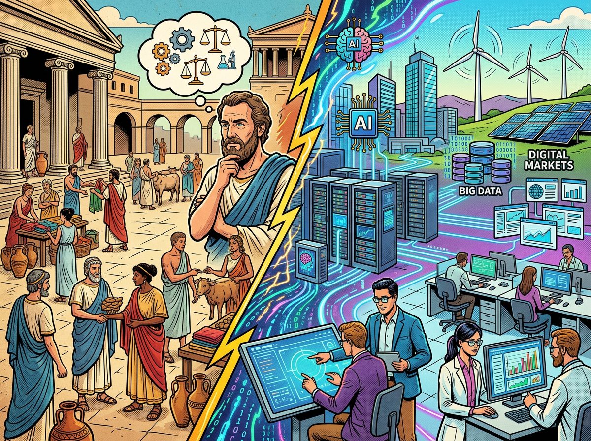 Vernon Smith economia digital pop art