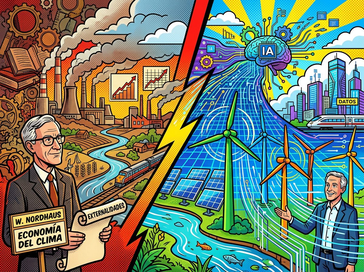 William Nordhaus economia digital pop art