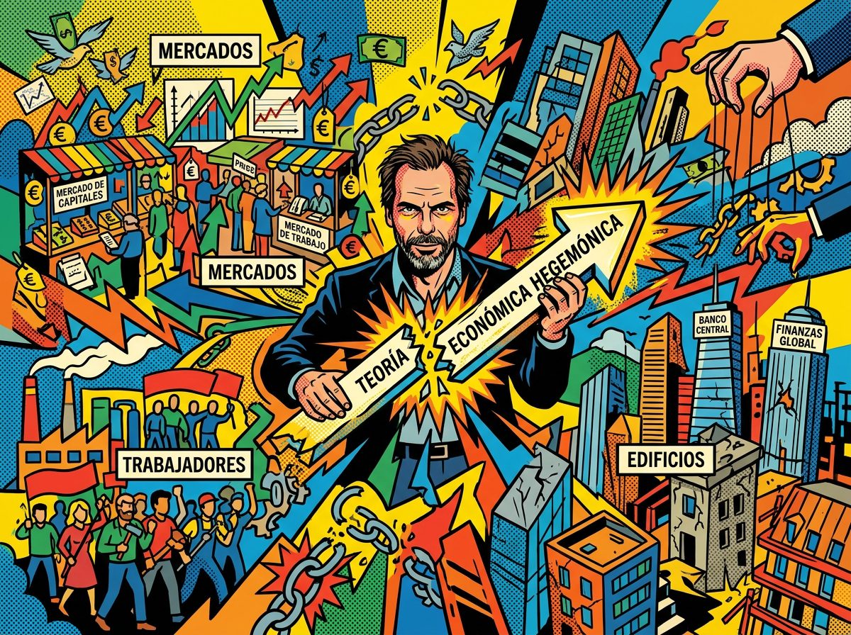 ¿Quién es Yanis Varoufakis en la economía heterodo pop art